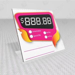 (D15) Countertop Price Tag