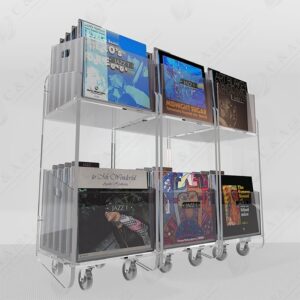 (A6) Records Trolley Base