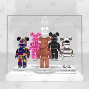 Bearbrick 400% LED Display Case  - H1