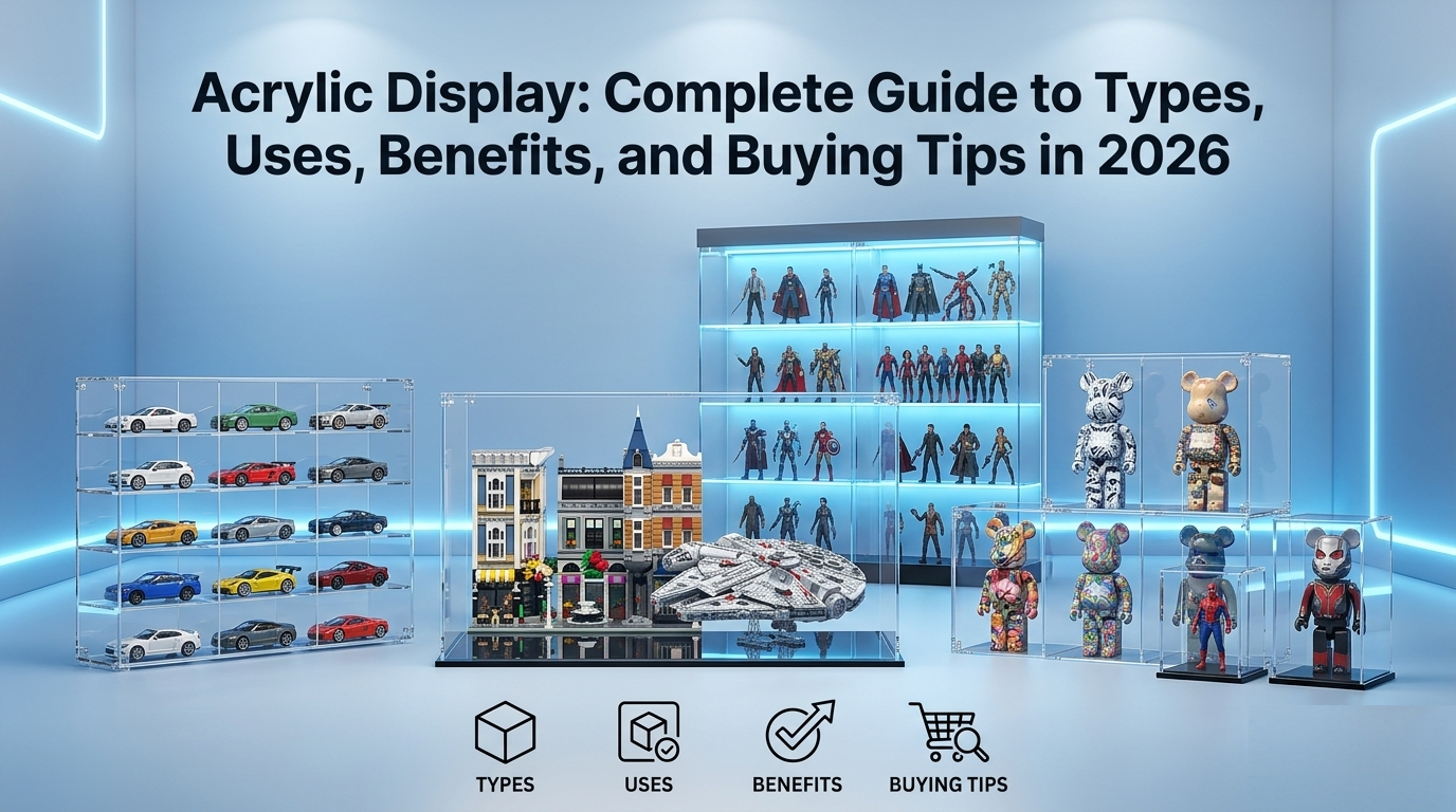 Acrylic Display: Complete Guide to Types, Uses, Benefits, and Buying Tips in 2026
