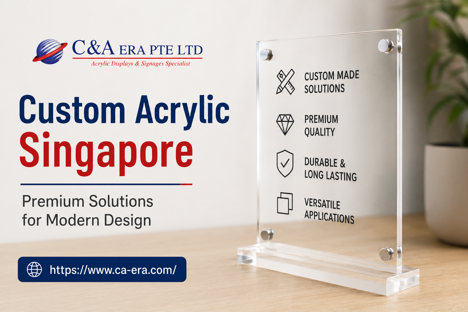 Custom Acrylic Singapore – Premium Solutions for Modern Design