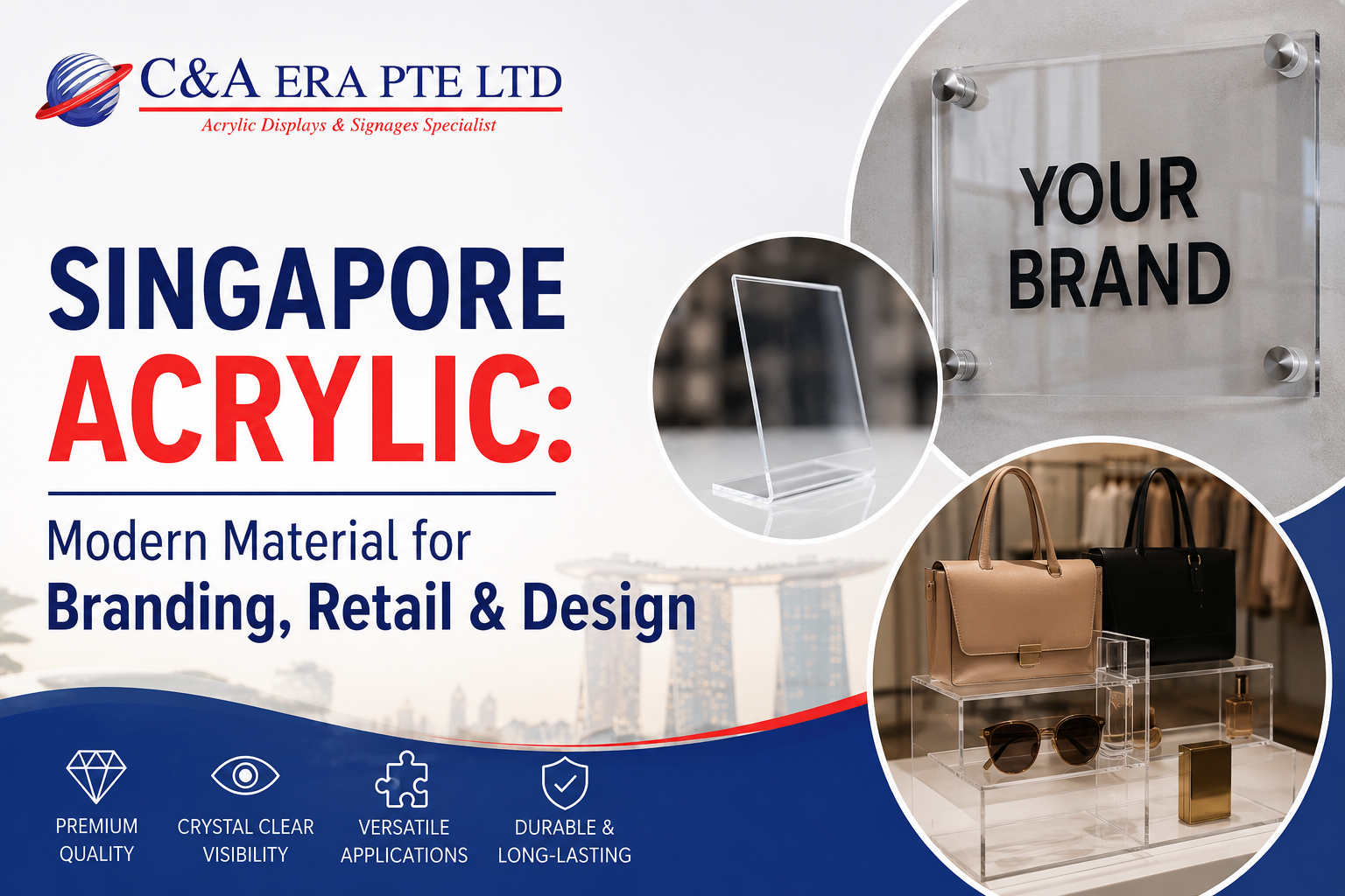 Singapore Acrylic: Modern Material for Branding, Retail & Design